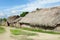 Panama, traditional house of residents of the San Blas archipelago