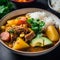 Panamanian Sancocho: Comforting and Flavorful Meat and Vegetable Stew with Rice or Bread