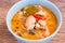 Panang curry with chicken traditional Thai style food