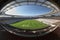 panaram view inside soccer stadio - fussballstadion panorama vor Spielbeginn