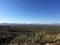 Panaramic view during desert hike