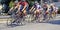 Panaroma of 10K Bike Road Race, Denville, New Jersey, USA.