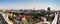 Panaroma of cityscape,Bangkok Thailand