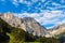 Panaroma view of the Alps in Engelberg valley