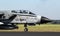 Panavia Tornado bomber jet from the German Air Force at Jagel Airbase. Germany - June 13, 2019