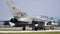 Panavia Tornado IDS fighter bomber with variable sweep wing of Italian Air Force