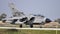 Panavia Tornado IDS fighter bomber with variable sweep wing of Italian Air Force