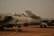 Panavia Tornado, multirole combat aircraft, on a military airfield,