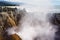 Pancake Rocks and Blowholes in West coast in New Zealand