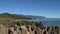 Pancake rocks at the Westcoast, southern island, New-Zealand