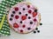 Pancakes morning berries, raspberries, fruit cuisine nutrition blueberries, breakfast strawberry yogurt on a wooden