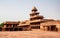 Panch Mahal Five Level Palace monument in Fatehpur Sikri located in Uttar Pradesh, India