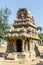 Pancha Rathas Five Rathas of Mamallapuram, an Unesco World Heritage Site in Tamil Nadu, India