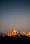 Panchachuli Peaks of Himalayas from Munsyari, Uttarakhand India