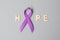 Pancreatic Cancer, world Alzheimer, epilepsy, lupus and domestic violence day Awareness month, Woman holding purple Ribbon for