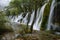 Panda lake falls in Jiuzhaigou, China, Asia