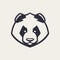 Panda Mascot Vector Icon