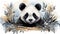 Panda\\\'s Haven: A Majestic Encounter in the Bamboo Forest