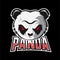 Panda sport or esport gaming mascot logo template, for your team