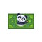 Panda sticker emoticon money profit dollar