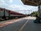 In a Pandavapura Railway Station and Trains Moving to One Station to Another