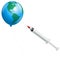 Pandemia Disease Vaccine Earth Balloon