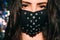 Pandemic beauty festive accessory woman face mask