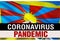 PANDEMIC of coronavirus COVID-2019 on Tibet country flag background. 3D rendering of coronavirus bacteria. Tibet flag illustration