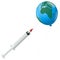 Pandemic Disease Vaccine Earth Balloon Africa