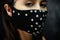 pandemic fashion diy accessory woman face mask