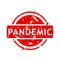 pandemic, simple vector rust dirty red simple circle vector rubber stamp effect