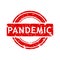 pandemic, simple vector rust dirty red simple circle vector rubber stamp effect