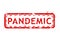 pandemic, simple vector rust dirty red simple rectangle vector rubber stamp effect