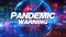 Pandemic Warning - Media TV Animation Graphic Title