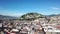 Panecillo Hill and historic center of Quito daytime