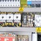 Panel with electrical equipment