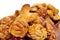 Panellets, typical pastries of Catalonia, Spain, eaten in All Sa