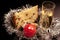 Panettone - typical Christmas italian dessert