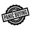 Panic Buying rubber stamp