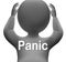 Panic Character Means Fear Worry And Distress