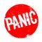 Panic rubber stamp