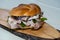 Panino and Porchetta Pig Black sandwich Sicily