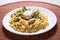 panivaragu mushroom pilavo. barri mushroom pulao.proso millet mushroom Indian rice