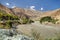 Panj river and Pamir mountains