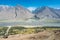 Panj river at Wakhan Valley in Yamchun, Gorno-Badakhshan, Tajikistan.