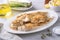 Panko Crusted Baked Haddock