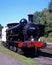 Pannier tank steam locomotive, Highley.