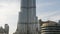 The panning down of Burj Khalifa building