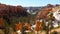 Panning over the Bryce Canyon