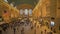 Panning shot of commuters at Grand Central Station in New York